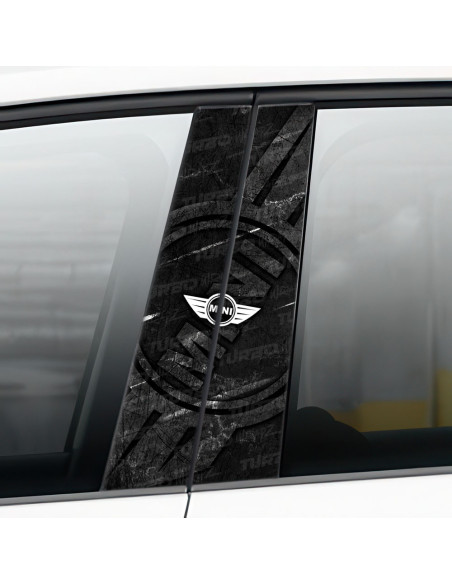 Sticker for car pillar MINI | TurboWrapz.com