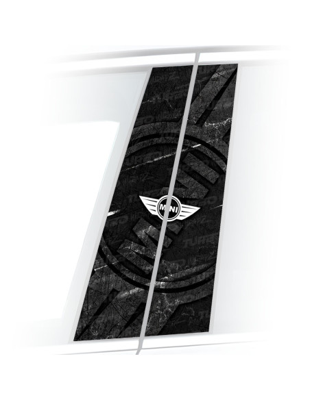Sticker for car pillar MINI | TurboWrapz.com