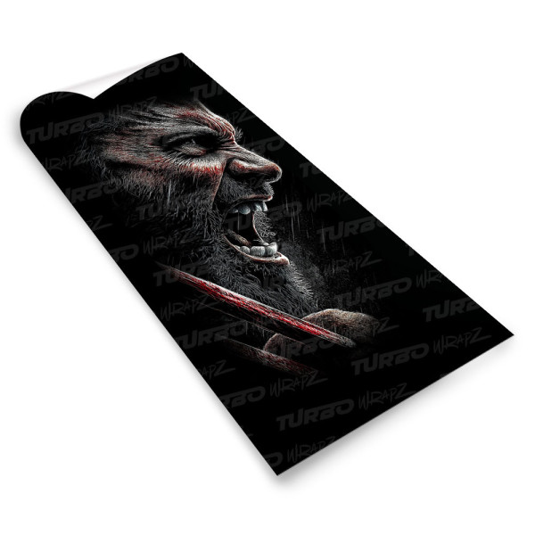 Sticker for car pillar Wolverine | TurboWrapz.com