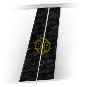 Sticker for car pillar BVB Borussia Dortmund | TurboWrapz.com