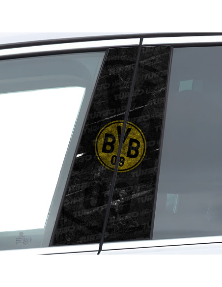 Naklejka na słupek samochodowy BVB Borussia Dortmund | TurboWrapz.com