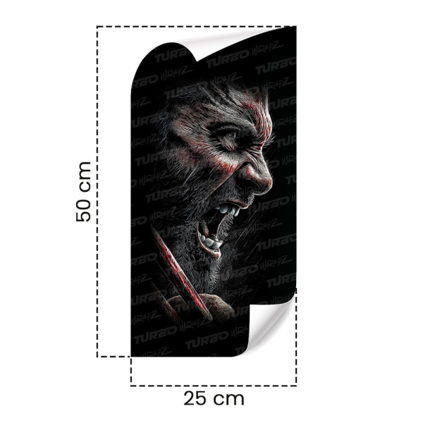Sticker for car pillar Wolverine | TurboWrapz.com