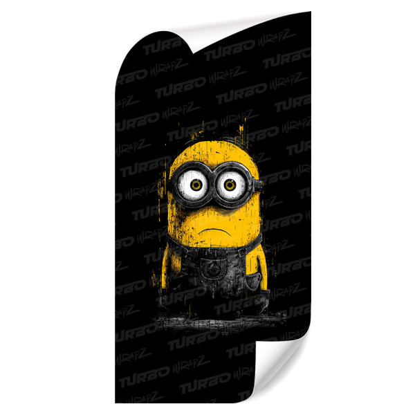 Naklejka na słupek samochodowy Minionek z Horroru | TurboWrapz.com