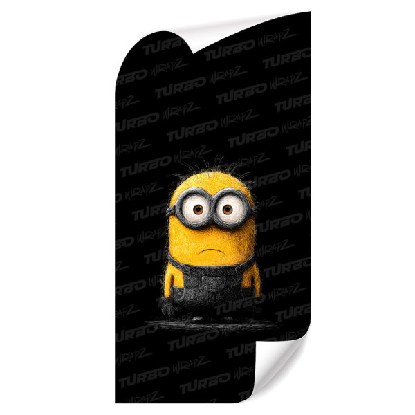 Sticker for car pillar Minionek | TurboWrapz.com