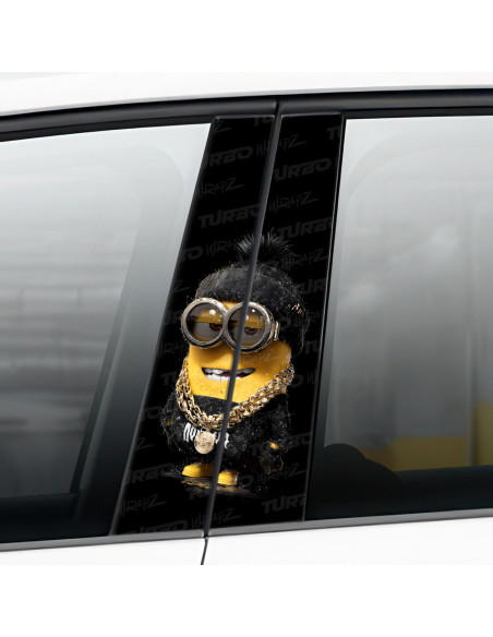 Naklejka na słupek samochodowy Minionek Hypebeast | TurboWrapz.com