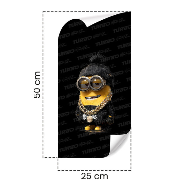 Naklejka na słupek samochodowy Minionek Hypebeast | TurboWrapz.com