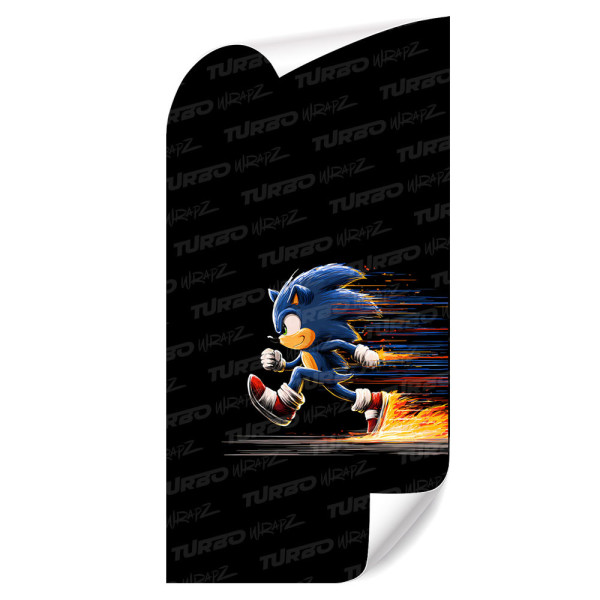 Sticker for car pillar Sonic | TurboWrapz.com