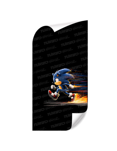 Sticker for car pillar Sonic | TurboWrapz.com