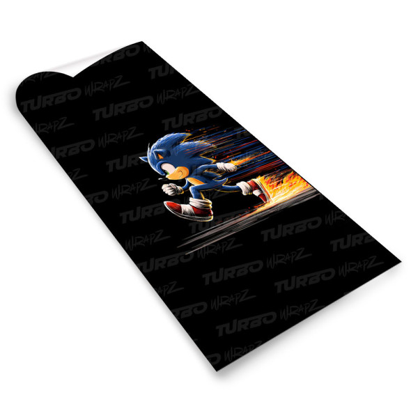 Sticker for car pillar Sonic | TurboWrapz.com
