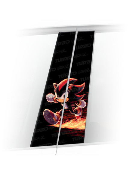 Sticker for car pillar Shadow Sonic | TurboWrapz.com