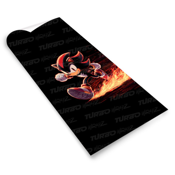 Sticker for car pillar Shadow Sonic | TurboWrapz.com