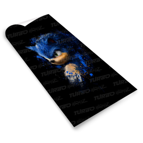 Naklejka na słupek samochodowy Sonic | TurboWrapz.com