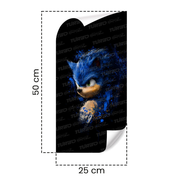 Sticker for car pillar Sonic | TurboWrapz.com