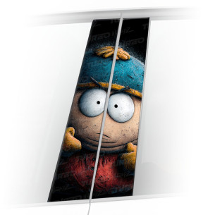 Cartman - Naklejka na słupek samochodowy