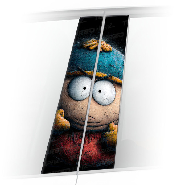 Naklejka na słupek samochodowy Cartman | TurboWrapz.com