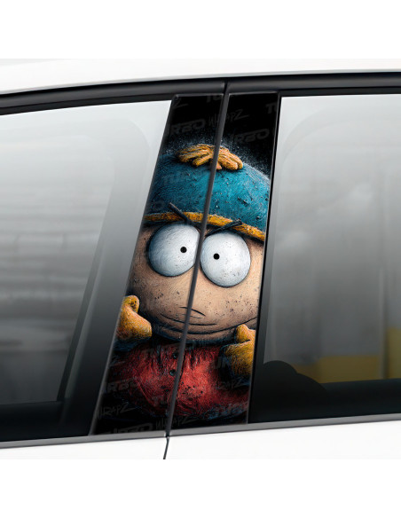Naklejka na słupek samochodowy Cartman | TurboWrapz.com