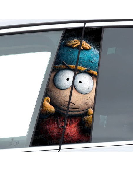 Naklejka na słupek samochodowy Cartman | TurboWrapz.com