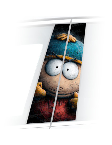 Naklejka na słupek samochodowy Cartman | TurboWrapz.com