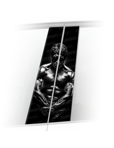 Sticker for car pillar Arnold Schwarzeneger | TurboWrapz.com