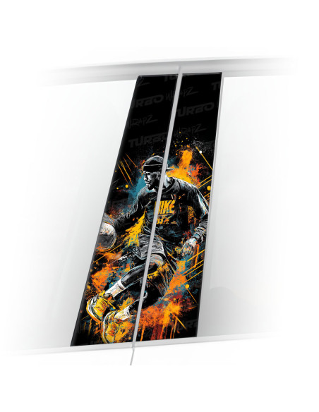 Naklejka na słupek samochodowy Koszykarz 1 | TurboWrapz.com