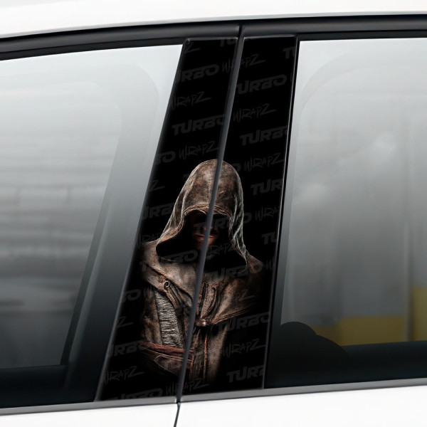 Naklejka na słupek samochodowy Assassin | TurboWrapz.com