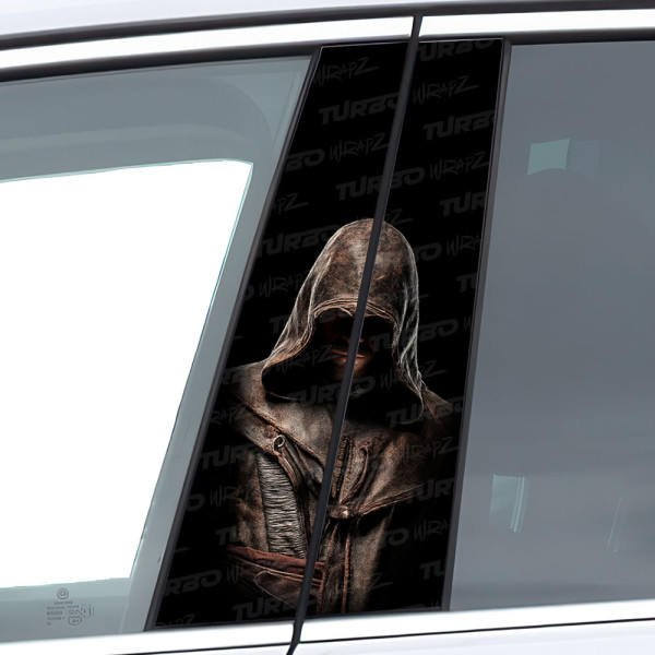 Naklejka na słupek samochodowy Assassin | TurboWrapz.com