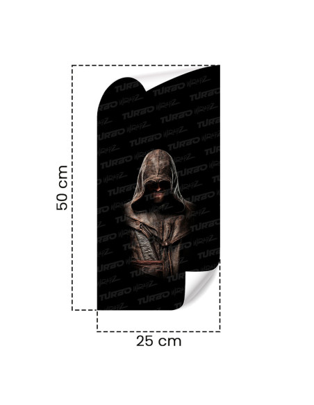 Sticker for car pillar Assassin | TurboWrapz.com