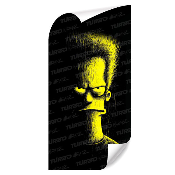 Sticker for car pillar Beavis | TurboWrapz.com