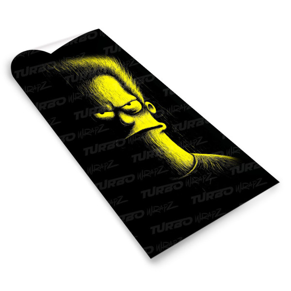 Sticker for car pillar Beavis | TurboWrapz.com