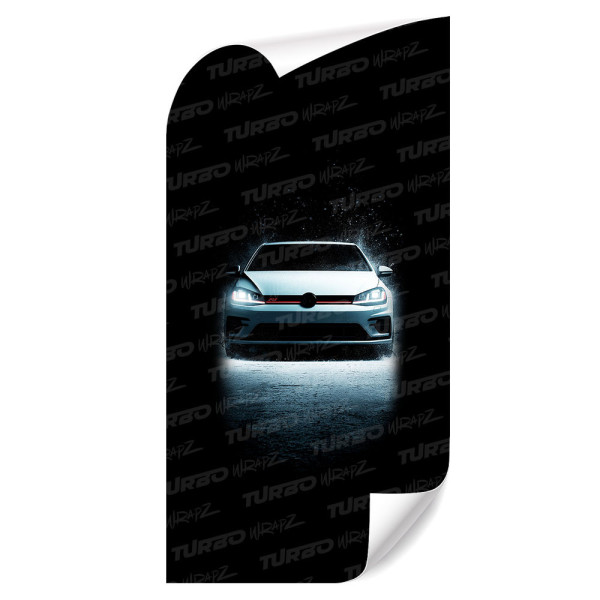 Sticker for car pillar Golf Gti | TurboWrapz.com