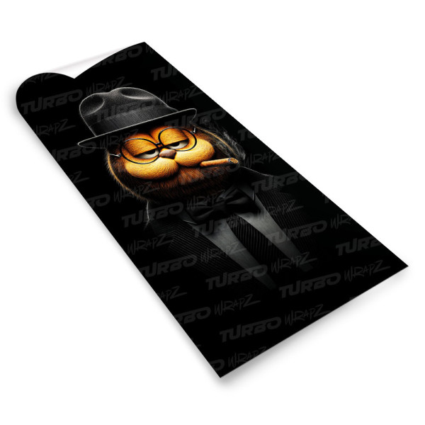 Naklejka na słupek samochodowy Garfield | TurboWrapz.com