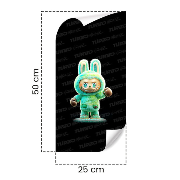 Sticker for car pillar Labubu 2 | TurboWrapz.com