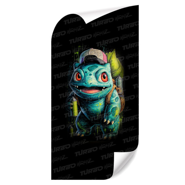 Sticker for car pillar Bulbasaur | TurboWrapz.com