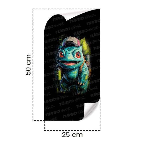 Sticker for car pillar Bulbasaur | TurboWrapz.com