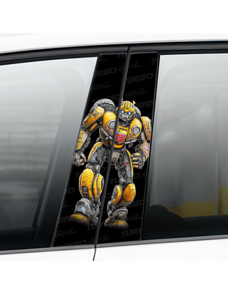 Naklejka na słupek samochodowy Bumblebee | TurboWrapz.com