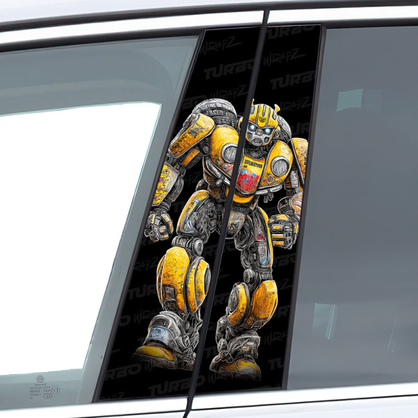 Naklejka na słupek samochodowy Bumblebee | TurboWrapz.com