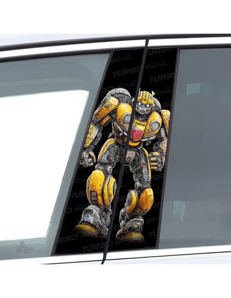 Naklejka na słupek samochodowy Bumblebee | TurboWrapz.com