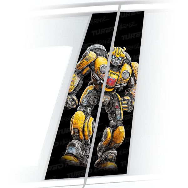 Naklejka na słupek samochodowy Bumblebee | TurboWrapz.com