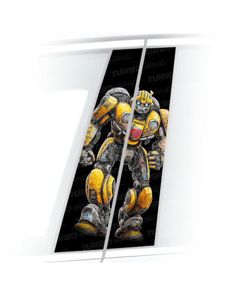 Naklejka na słupek samochodowy Bumblebee | TurboWrapz.com