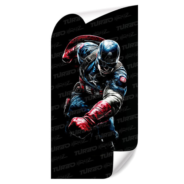 Naklejka na słupek samochodowy Kapitan Ameryka 2 | TurboWrapz.com