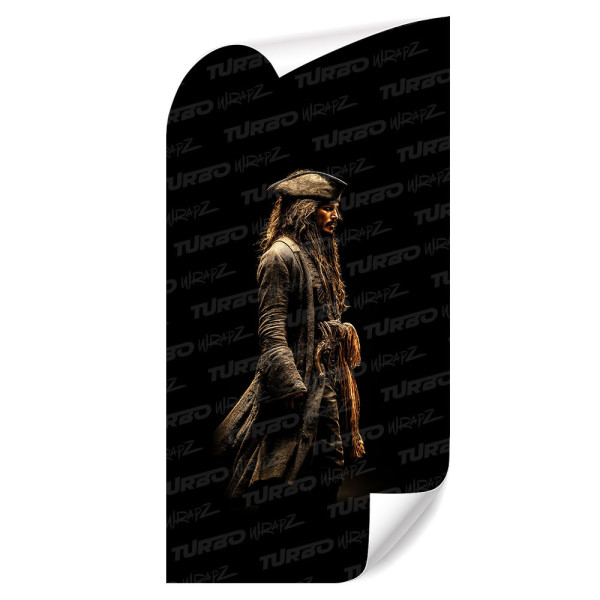 Sticker for car pillar Jack Sparrow 6 | TurboWrapz.com