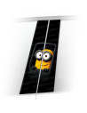 Sticker for car pillar Minion Podróżnik  | TurboWrapz.com