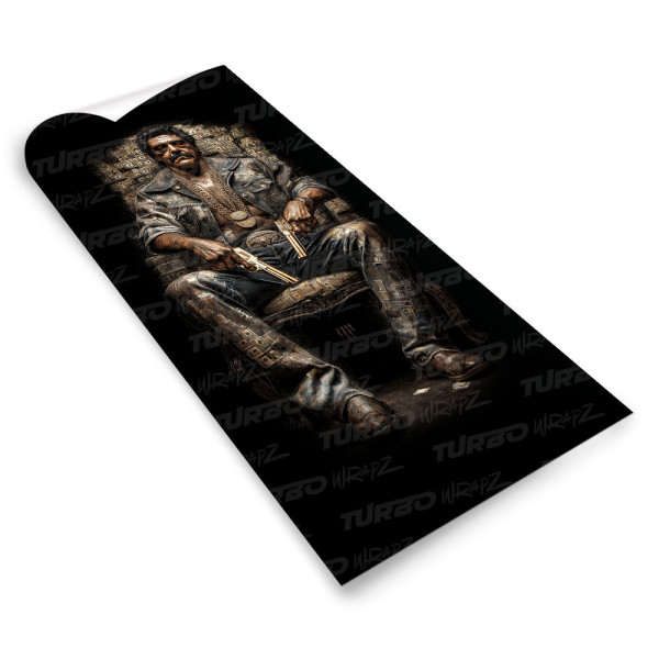 Sticker for car pillar Gangster 1 | TurboWrapz.com