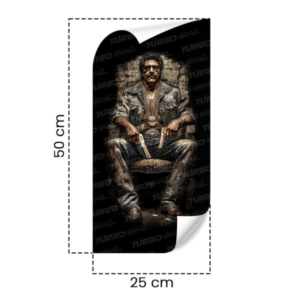 Naklejka na słupek samochodowy Gangster 1 | TurboWrapz.com