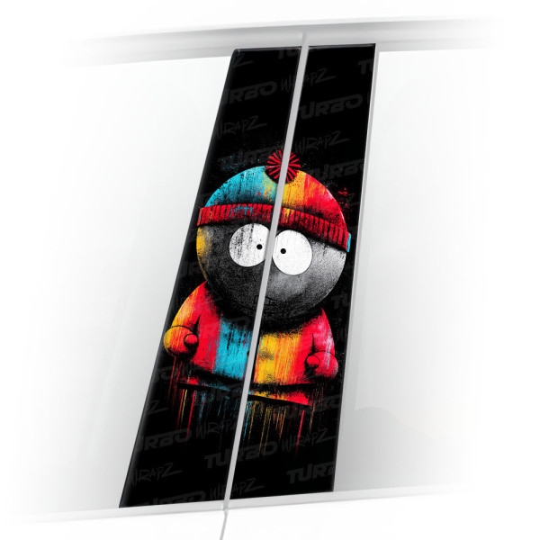 Sticker for car pillar Cartman 1 | TurboWrapz.com