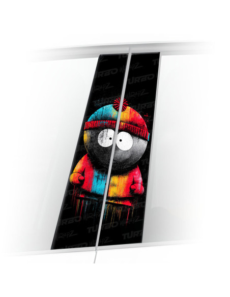 Sticker for car pillar Cartman 1 | TurboWrapz.com