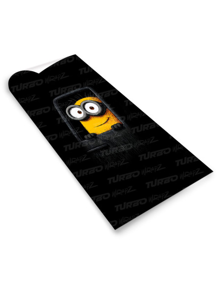 Sticker for car pillar Minion Podróżnik  | TurboWrapz.com
